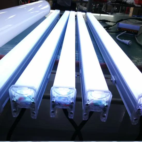 DMX-Controlled Fully Dimmable Tube LED Lighting: Building Outline and Design