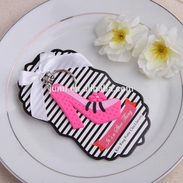 Pink High Heel Key Ring "It's a Shoe Thing ! wedding souvenirs gifts