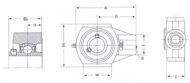 Stainless Steel Bearings TP-SUCHP 200 Series