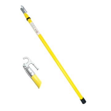 Fiberglass Electric Adjustable Triangle Telescopic Hot Stick Rod