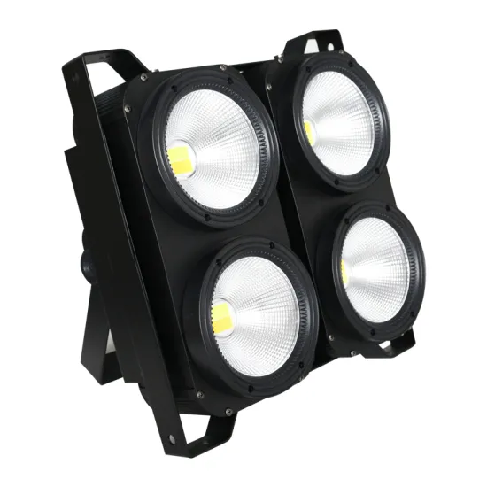 HUINEN 4 Eyes Cool White/Warm White 100W LED COB Blinder for Theater and Night Club