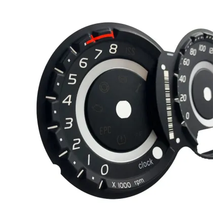 Custom Professional Auto Speedometer Faceplate Overlay