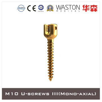 M10 U-Screws III (Mono-axial)