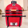 15-Zoll-Tischplatten amerikanische Holzkohle Keramik Kamado Grill