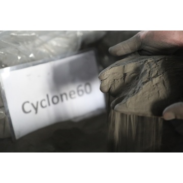 Heavy medium flotation of FeSi15 atomized Fine C60