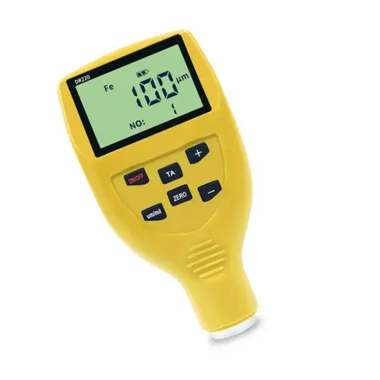 DR220 High-Quality Coating Thickness Gauge - Good Price and Easy to Use