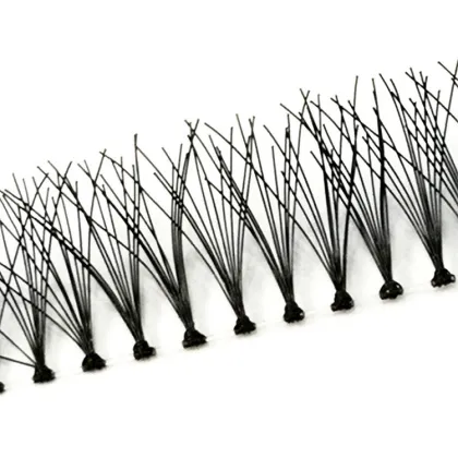 Top Quality 25mm Mink Black Fan Eyelash Extensions for Long Eyelashes