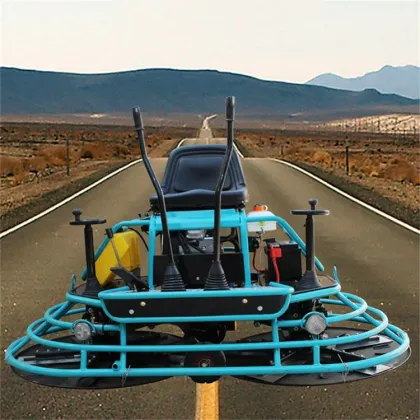 New Kipper Finisher: Mini Concrete Control Surface Vibrating Power Trowel Screed - Latest Construction Equipment