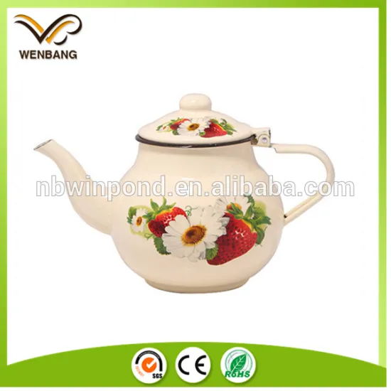 1.5L enamel turkish tea kettle
