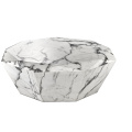 Diamond Cutting Marble Table Meubles de maison