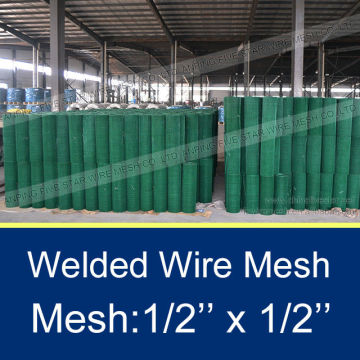 12.7MMx12.7MM/0.8MM PVC Welded Square Mesh