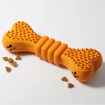 Natural Rubber Dog Bone Toy