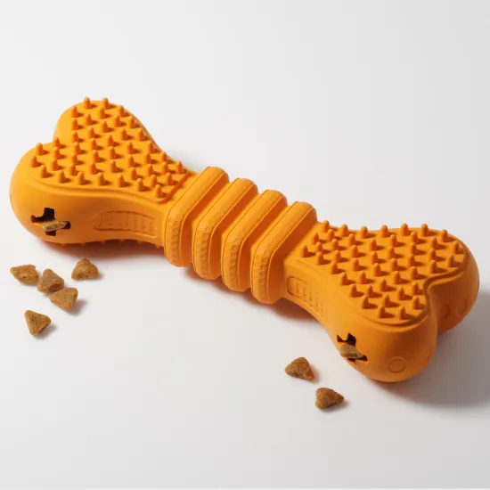 Natural Rubber Dog Bone Toy
