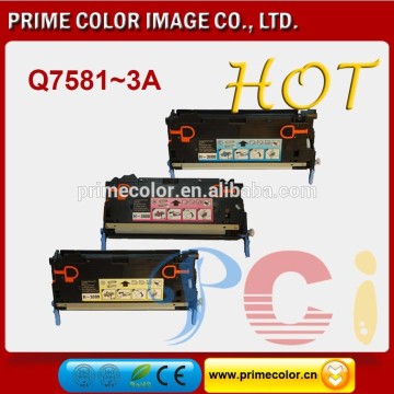 Q7581A Q7582A Q7583A Remanufactured Toner Cartridge