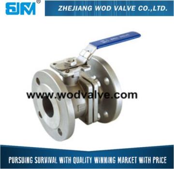 Factory Outlets High quality CF8 CF8M flanged 2pc DIN ball valve
