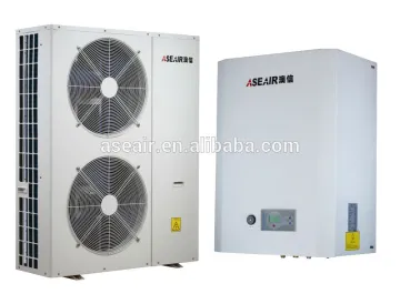 14.2 KW Split EVI Air source low temperature heat pump with Copeland EVI compressor