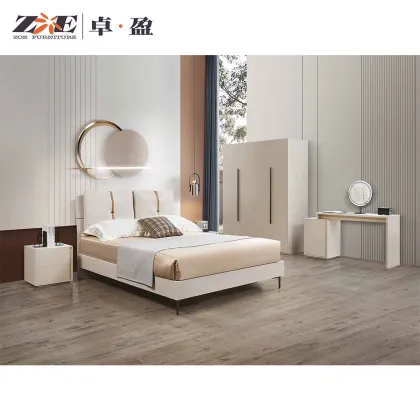 Modern King Size Bedroom Furniture Sets | Foshan Factory Wooden Bedroom Sets