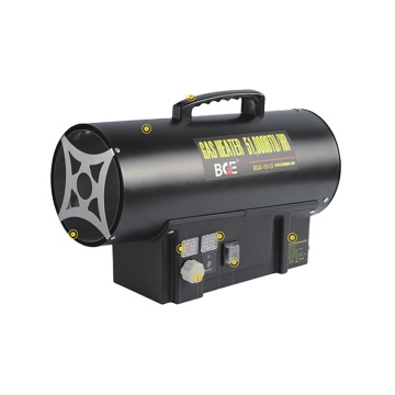 เครื่องทำความร้อนด้วยอากาศแบบพกพาแบบพกพา BGE 15kW พร้อมคุณสมบัติด้านความปลอดภัยในตัวสำหรับการใช้งานในอุตสาหกรรมและเชื้อเพลิงโพรเพน