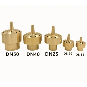 황동 디퓨저 분수 노즐