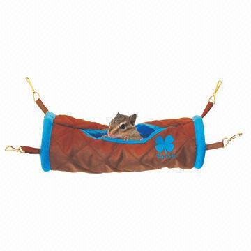 Small Animal Plush Bed, Hammock, Rodent, Hamster Play Tunnel, Pet Bed and hammock