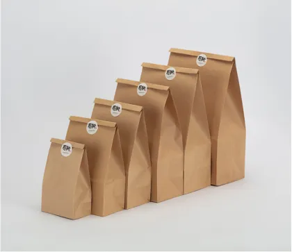 Square Bottom Packing Bag Food Bag Bread Bag