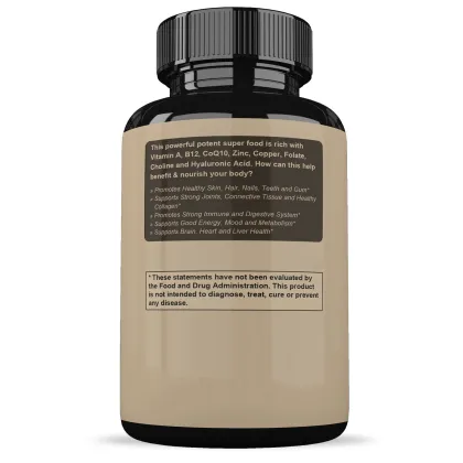Grass Fed Promotes healthy heart Beef Liver Capsules