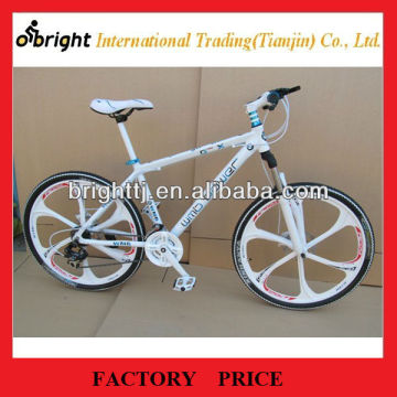 2013 hot selling 26" aluminum Mountain bike with alloy uni-wheel