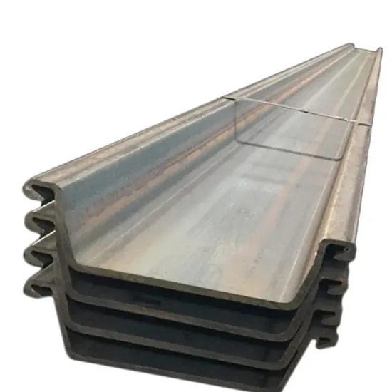 Hot Sale Water-Resistant Steel Sheet Piles for Pile Driving