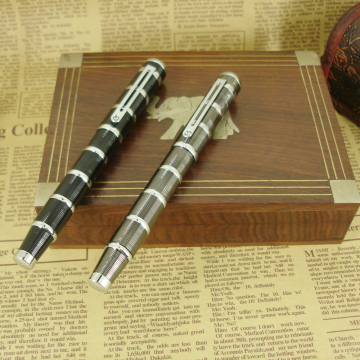 Branded style Rollerball Pen High Qualtiy Design 8 rings with Liquid ink Office & School Supplier Gel ink Pen Writing Instrument