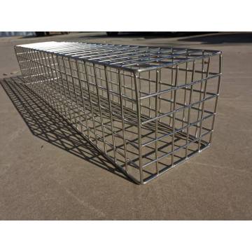 Rede gabion hexagonal soldada usada para edifício verde