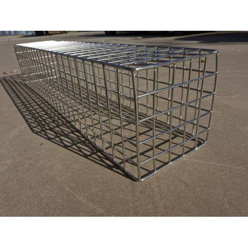 Rede gabion hexagonal soldada usada para edifício verde