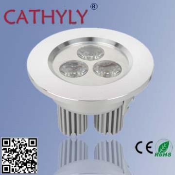 Cathyly_3w _One to One Cooling_ Anodize Aluminum LED down light,Fixed