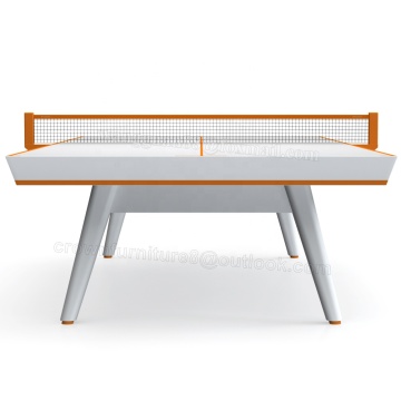Quality Solid Wood Indoor Table Tennis Table with Professional Ping Pong Net and Post Set