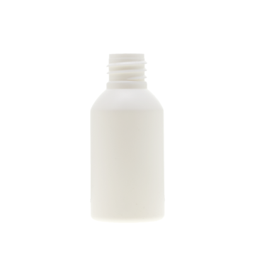 1 OZ/30ML White HDPE Bottle With 17/415 Neck