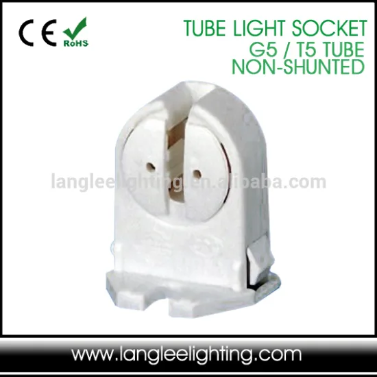 G5 Non-Shunted G5 Tombstone for T5 Tube Light Socket Lamp Holder