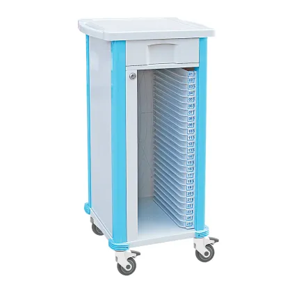 ABS Medical Record Cart Hospital Patient Trolley