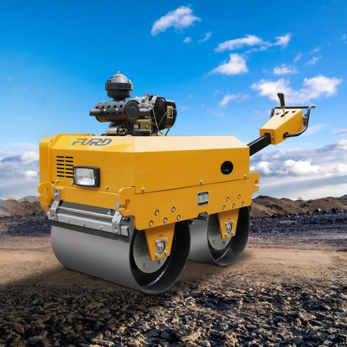 Src Compactor Hydraulic Drive Mini Road Roller Compactor Double Drum Asphalt ...