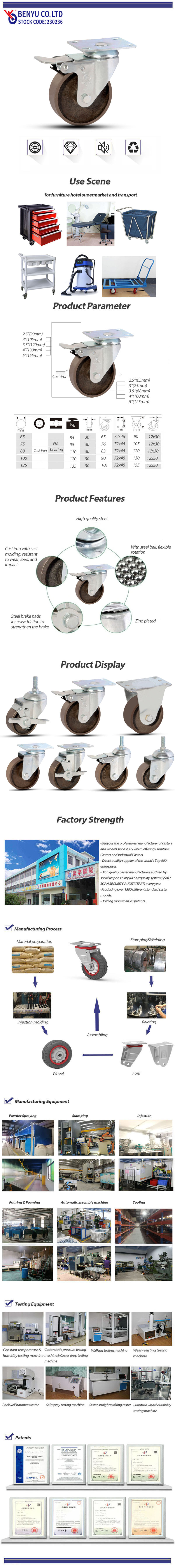 Cast Iron Casters