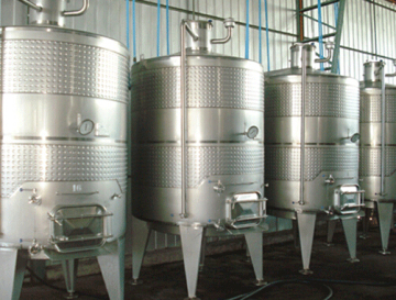 beer conical fermentor,stainless conical fermenter,glycol jacket conical fermenter