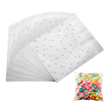 Clear Heat Seal Baking Plastic Food Snack Pack Bags