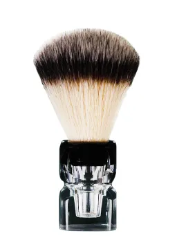 Vegan friendly synthetic shaving brush