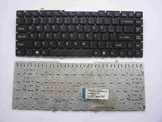 New Original Sony Vgn-fw 147084721 Laptop Keyboard Black