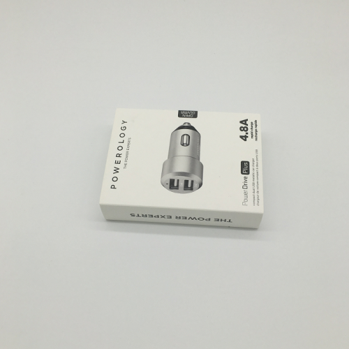 Custom art paper packaging box for powerology