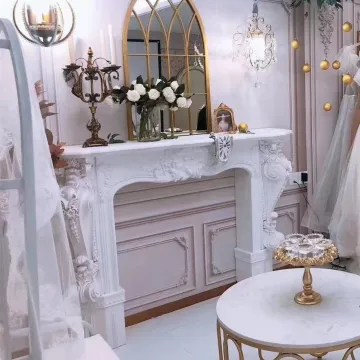 Wholesale Contemporary Hotel Design with Customized Fireplace Decoration