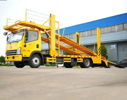 FAW 3 Cars Double Deck Car Carrier Trailer