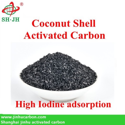 4x8 Mesh Coconut Shell Activated Charcoal For Water Purification, High