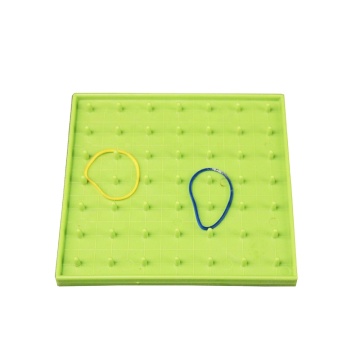 Geo Board Mathematical Manipulative STEM Puzzle Education Kit 8x8