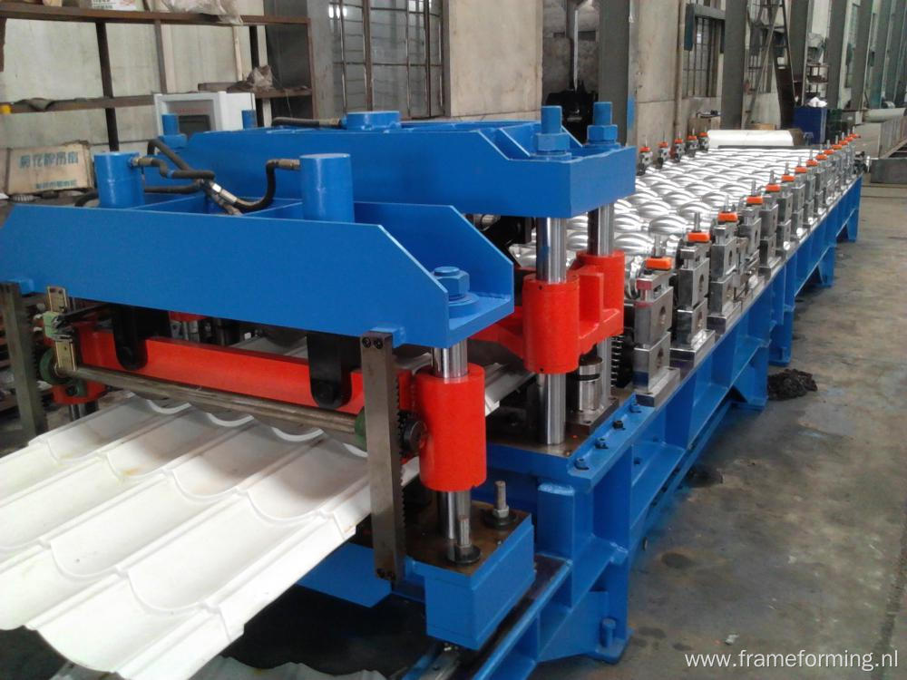 Botou Haide Corrugated Glazed Tile Steel Making Machine