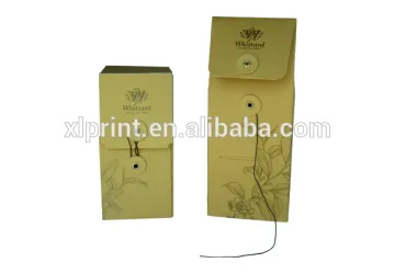 luxury soft card packaging box cosmetic paper box for sale
