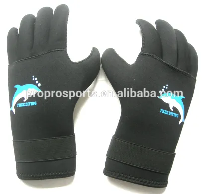 Professional 3mm thick diving gloves dive equipment snorkeling gear